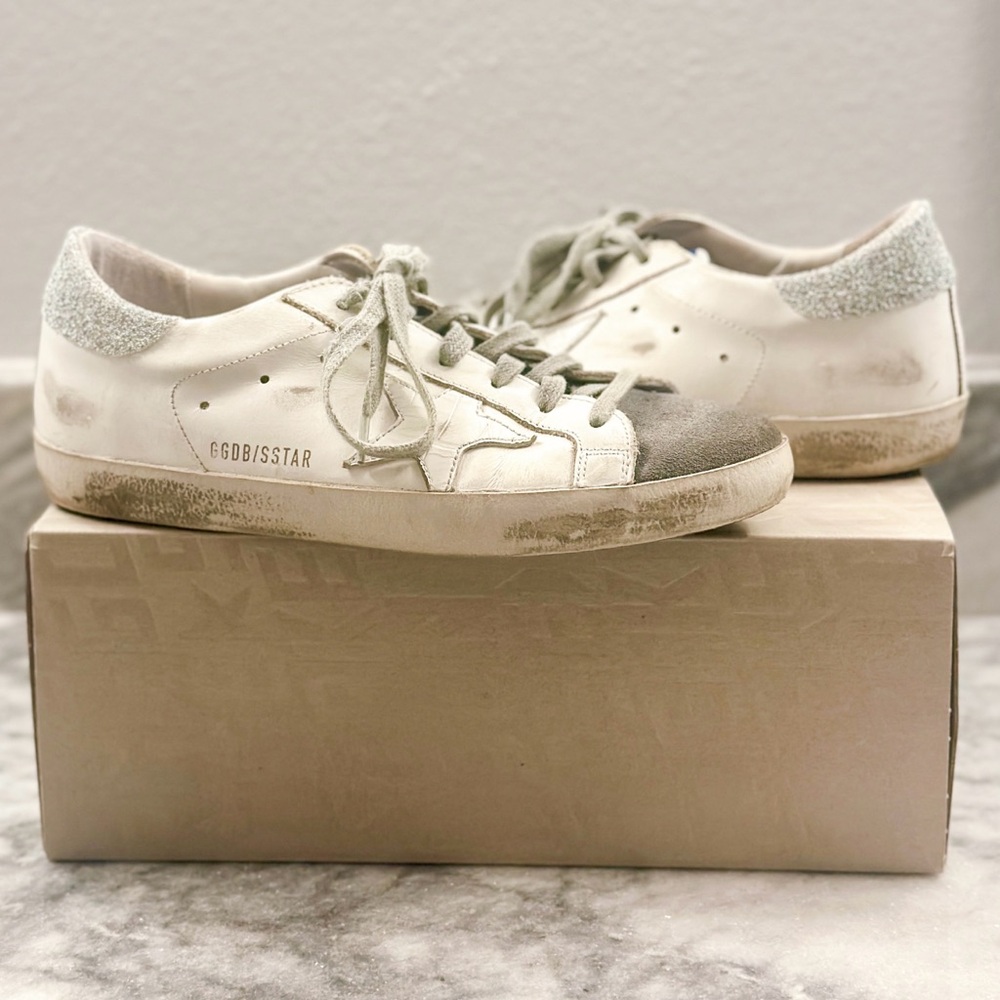 Golden Goose White Sneakers